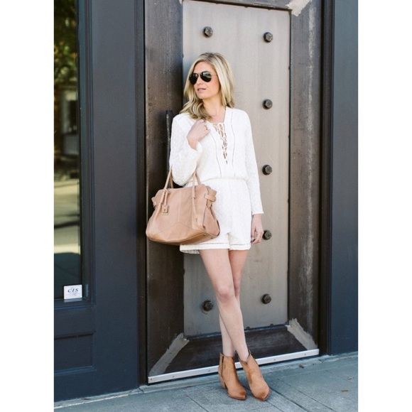 Frye Brooke Short Cognac Inside Zip Ankle Booties - Picture 15 of 16